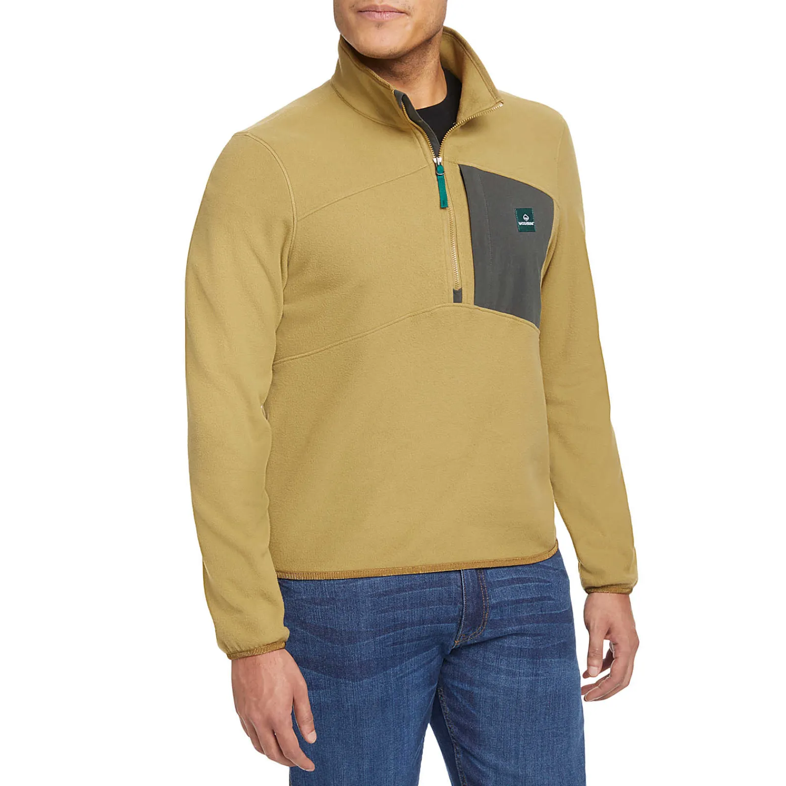 Hoodies & Pullovers|Hoodies & Pullovers<Wolverine Polar Fleece 1/4 Zip Cobblestone