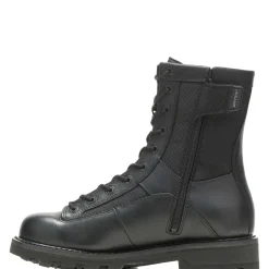 Side Zip|Tactical<Wolverine 8" DuraShocks&reg; Lace-to-toe Side Zip Boot Black