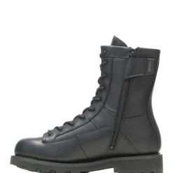 Tactical|Waterproof<Wolverine 8" Lace-To-Toe DuraShocks Side Zip DRYGuard Black