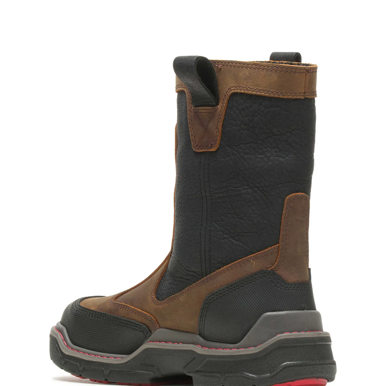 Waterproof|Soft Toe<Wolverine Raider DuraShocks® Heavy Duty CarbonMAX® Work Wellington Brown