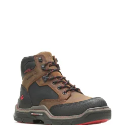 Waterproof|Work Boots<Wolverine Raider DuraShocks&reg; Heavy Duty 6" CarbonMAX&reg; Work Boot Brown