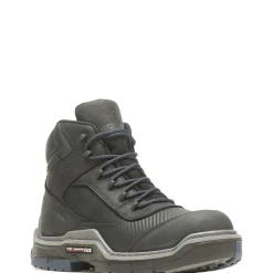 Waterproof|Work Boots<Wolverine Raider DuraShocks&reg; Shield 6" CarbonMAX&reg; Work Boot Black