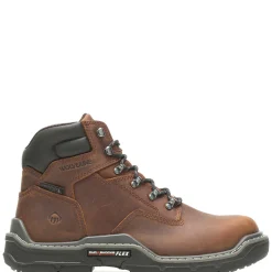 Waterproof|Work Boots<Wolverine Raider DuraShocks® Waterproof 6" CarbonMAX® Work Boot Peanut