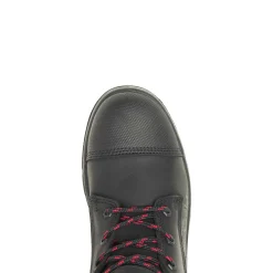 Collabs|Work Boots<Wolverine Ram Trucks Collection - Rebel Safety Toe Work Boot Black/Red