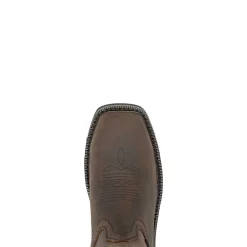 Waterproof|Work Boots<Wolverine Rancher Arrow Steel-Toe Wellington Work Boot Dark Brown