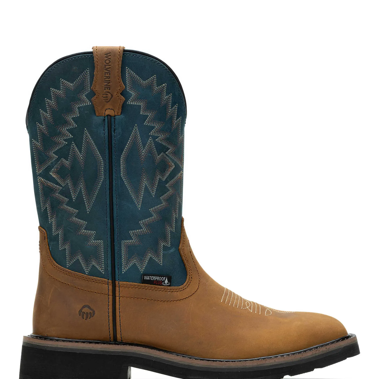Waterproof|Work Boots<Wolverine Rancher Arrow Steel-Toe Wellington Work Boot Blue
