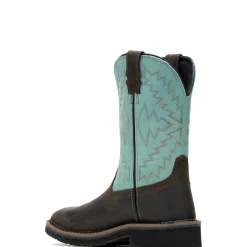 Safety Toe|Work Boots<Wolverine Rancher Arrow Steel-Toe Wellington Work Boot Aqua
