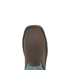 Safety Toe|Work Boots<Wolverine Rancher Arrow Steel-Toe Wellington Work Boot Blue