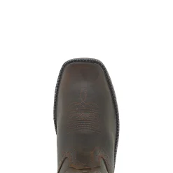 Work Boots|Safety Toe<Wolverine Rancher Square-Toe Steel-Toe Wellington Dk Brown/Rust