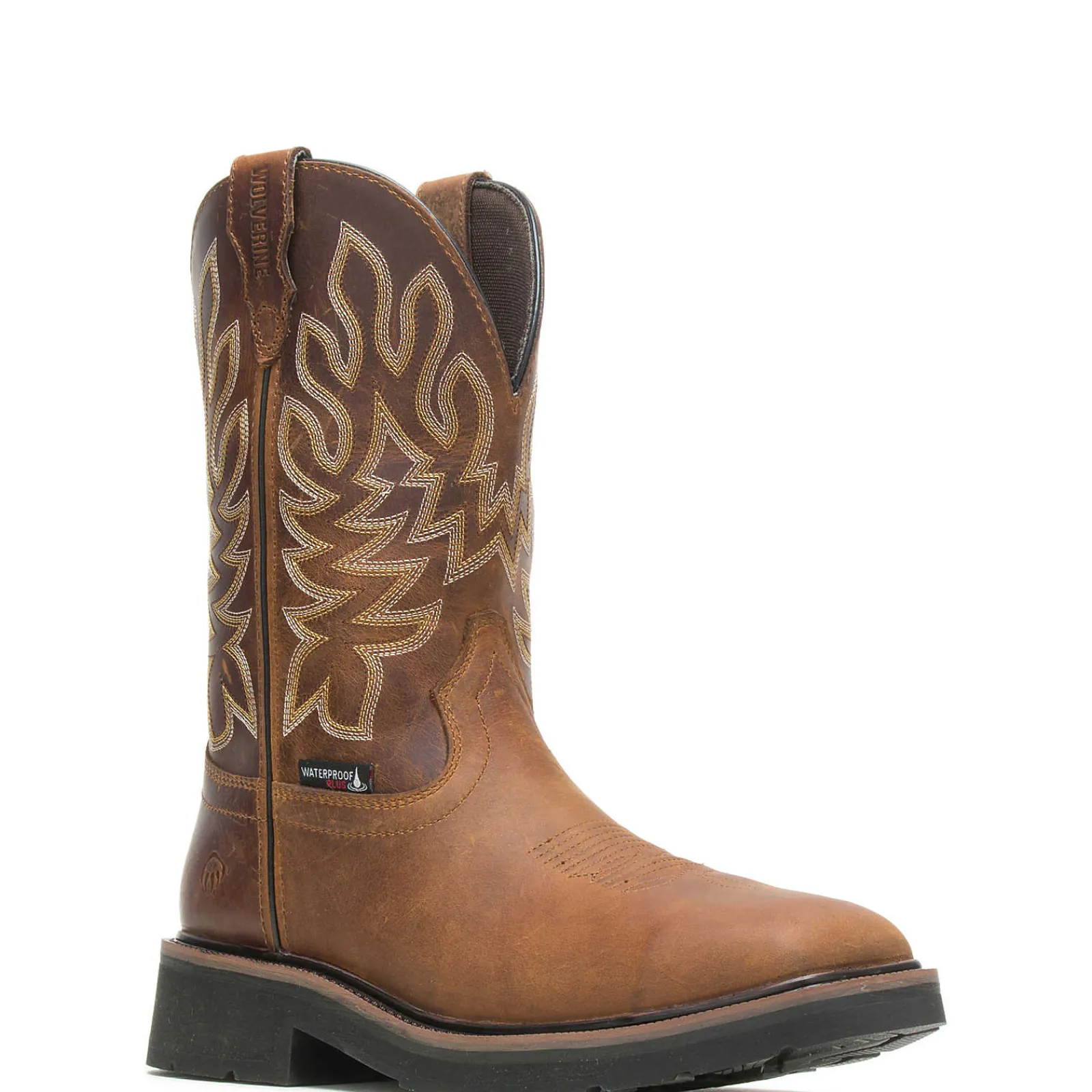 Waterproof|Work Boots<Wolverine Rancher Waterproof Steel-Toe Wellington Conker