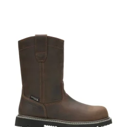 Waterproof|Safety Toe<Wolverine Revival Composite-Toe Work Wellington Dark Brown