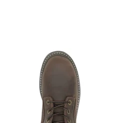 Waterproof|Safety Toe<Wolverine Revival 8" Composite-Toe Work Boot Dark Brown