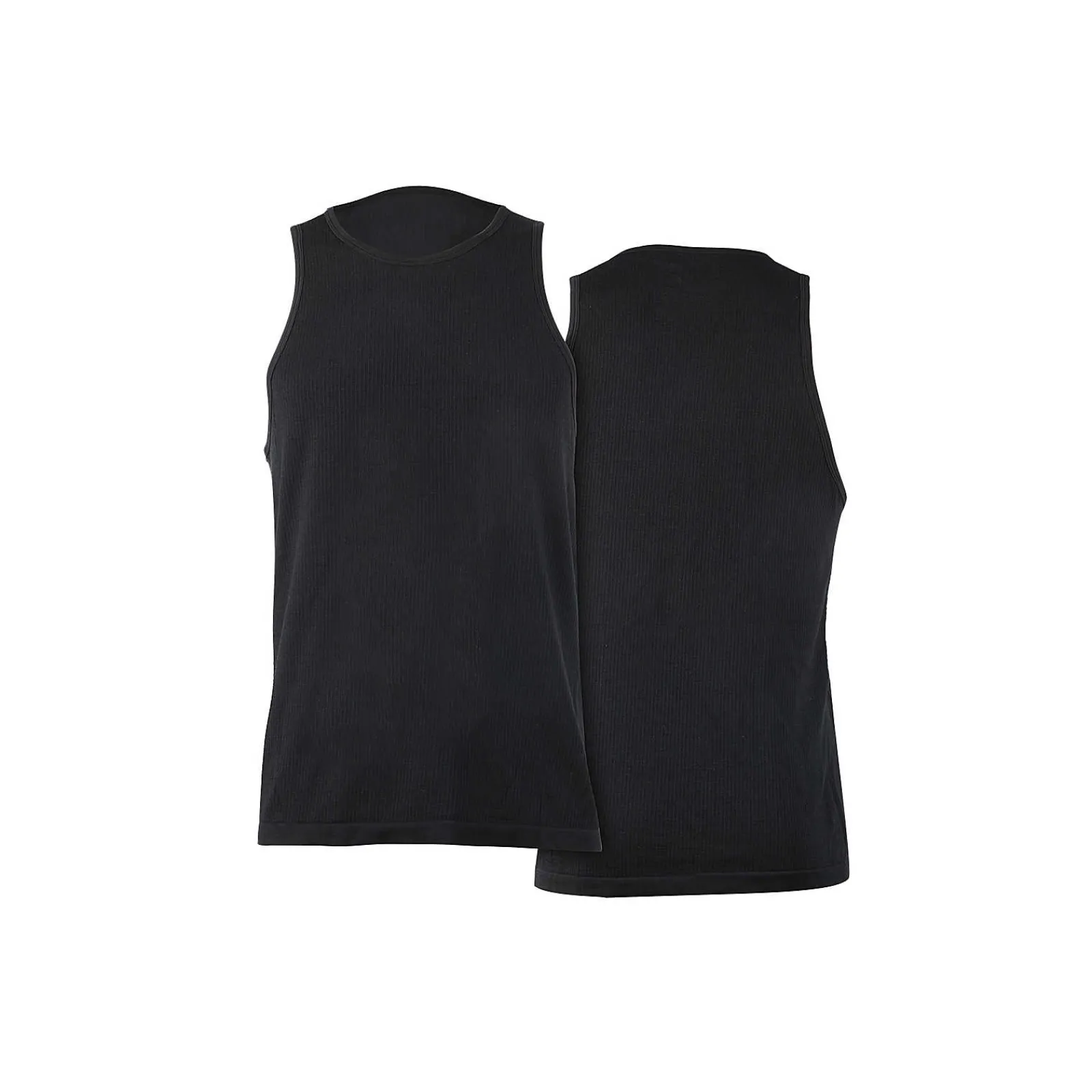 Baselayers & Underwear|T-Shirts<Wolverine Seamless Rib Tank Black