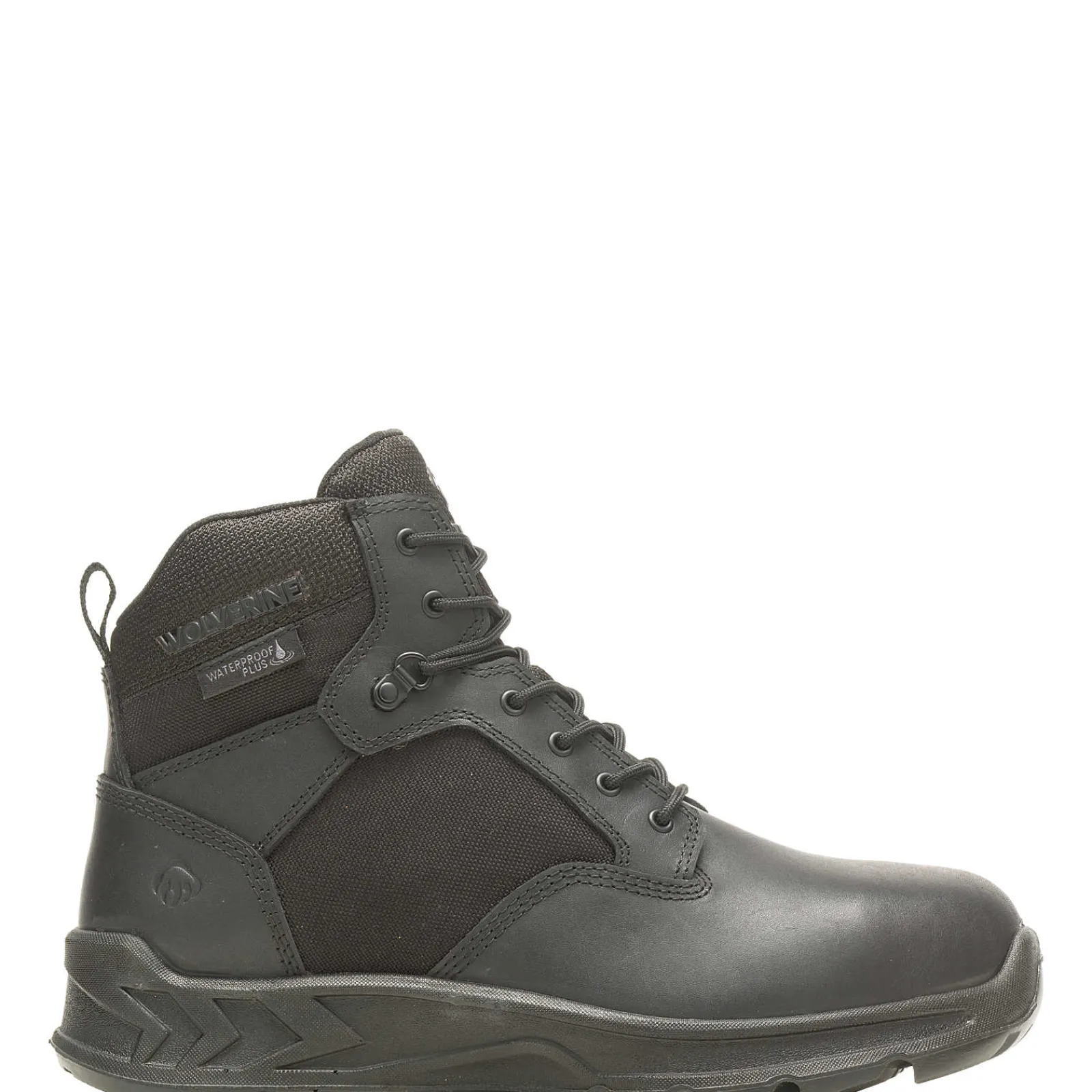 Waterproof|Work Boots<Wolverine ShiftPLUS Tactical Waterproof 6" Alloy-Toe Boot Black