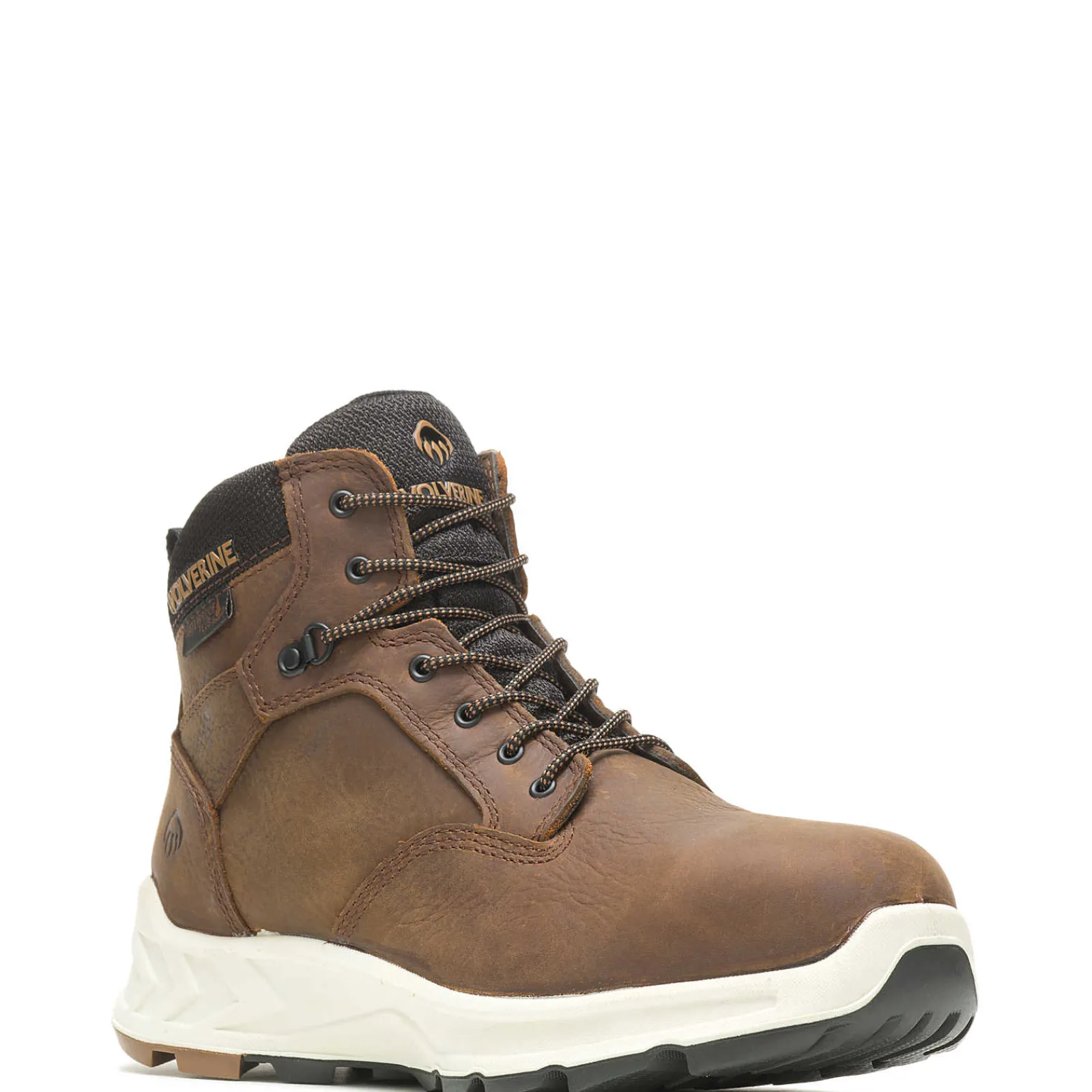 Waterproof|Work Boots<Wolverine ShiftPLUS Work LX 6" Alloy-Toe Boot Brown