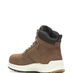 Waterproof|Work Boots<Wolverine ShiftPLUS Work LX 6" Alloy-Toe Boot Brown