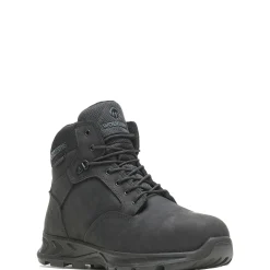 Waterproof|Work Boots<Wolverine ShiftPLUS Work LX 6" Alloy-Toe Boot Black