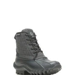 Rain & Snow|Waterproof<Wolverine Torrent Wool Duck Boot Black Wool