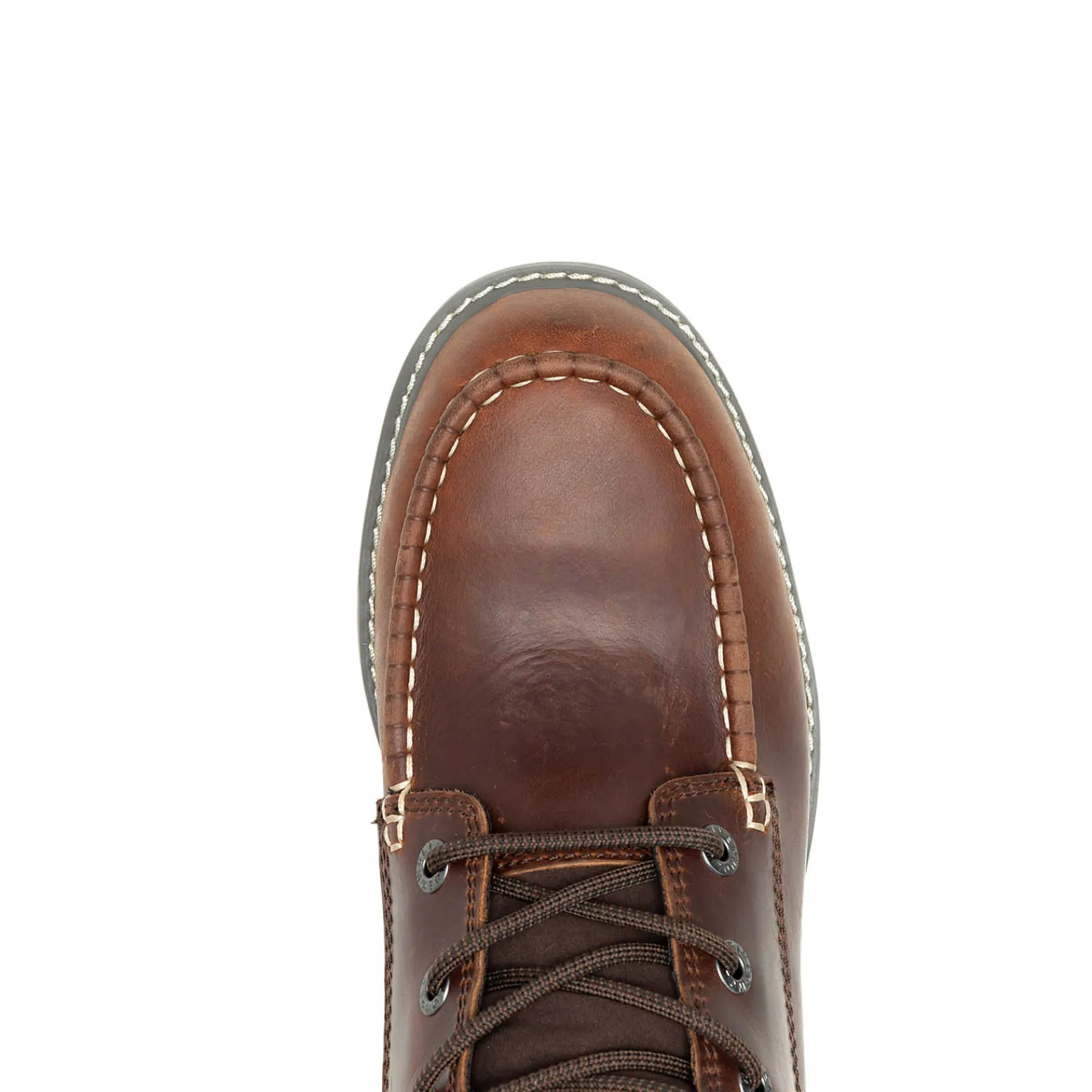 Work Boots|Safety Toe<Wolverine Trade Wedge 6" Moc-Toe Steel-Toe Work Boot Rust