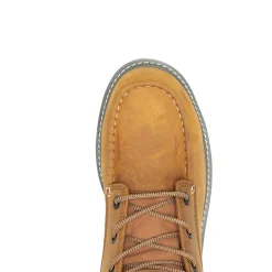 Waterproof|Soft Toe<Wolverine Trade Wedge 6" Moc-Toe Work Boot Wheat