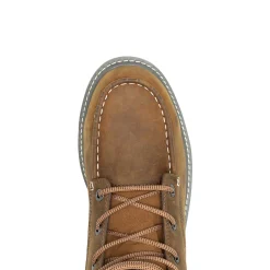 Waterproof|Soft Toe<Wolverine Trade Wedge 6" Moc-Toe Work Boot Sudan Brown