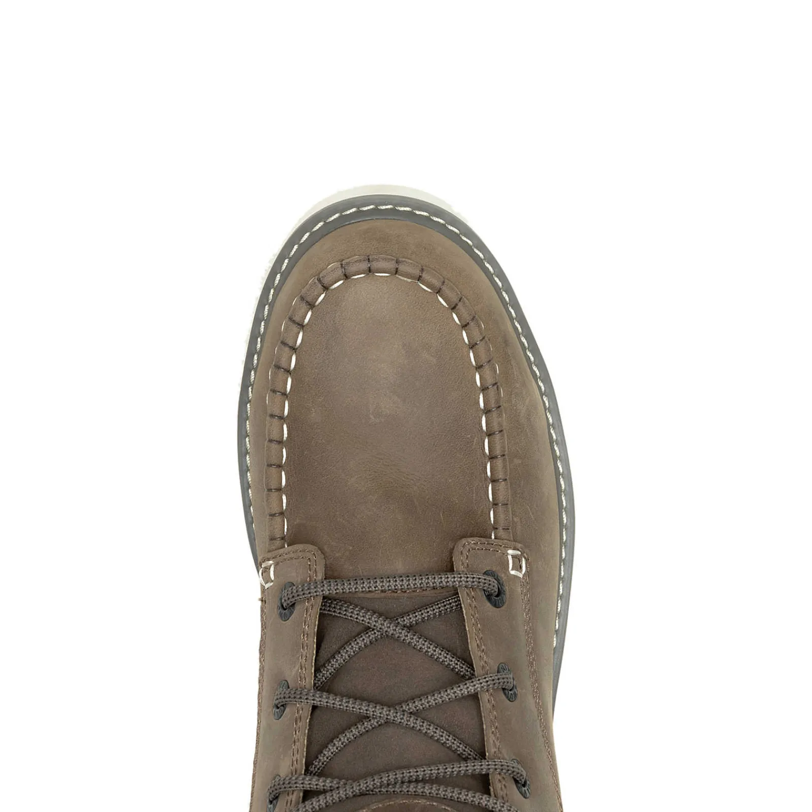 Waterproof|Soft Toe<Wolverine Trade Wedge 6" Moc-Toe Work Boot Gravel