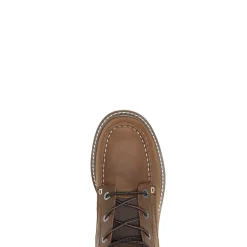 Soft Toe|Work Boots<Wolverine Trade Wedge Unlined 6" Moc-Toe Work Boot Dark Brown