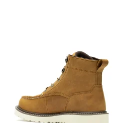 Soft Toe|Work Boots<Wolverine Trade Wedge Unlined 6" Moc-Toe Work Boot Tan