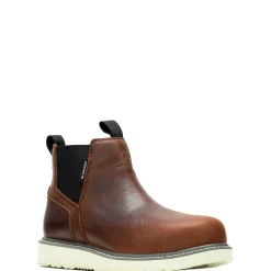 Waterproof|Soft Toe<Wolverine Trade Wedge Work Romeo Rust