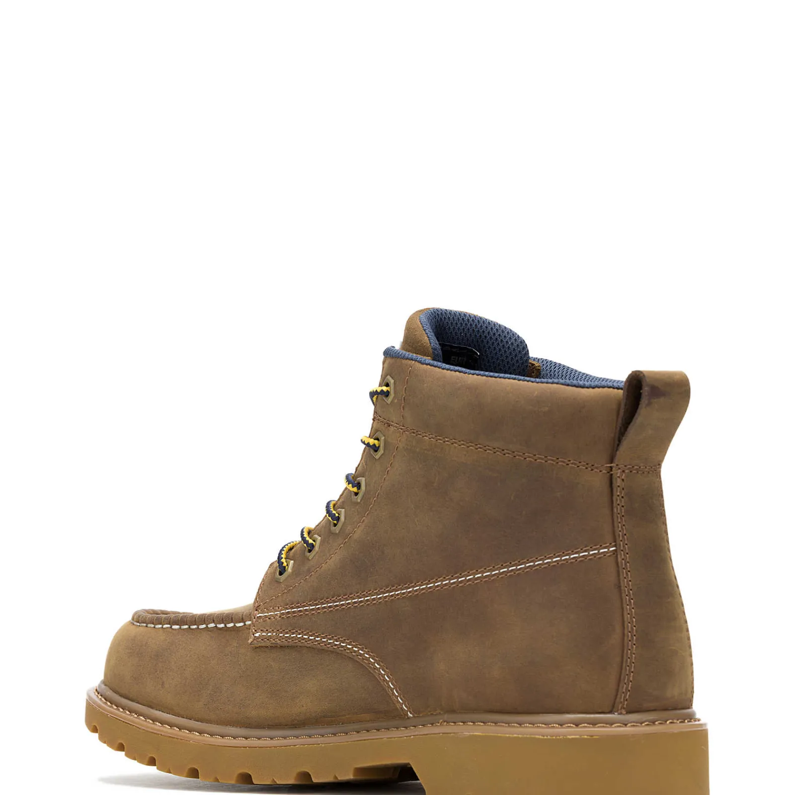 Waterproof|Soft Toe<Wolverine X Valiant University Of Michigan Floorhand Moc Toe Work Boot Tan