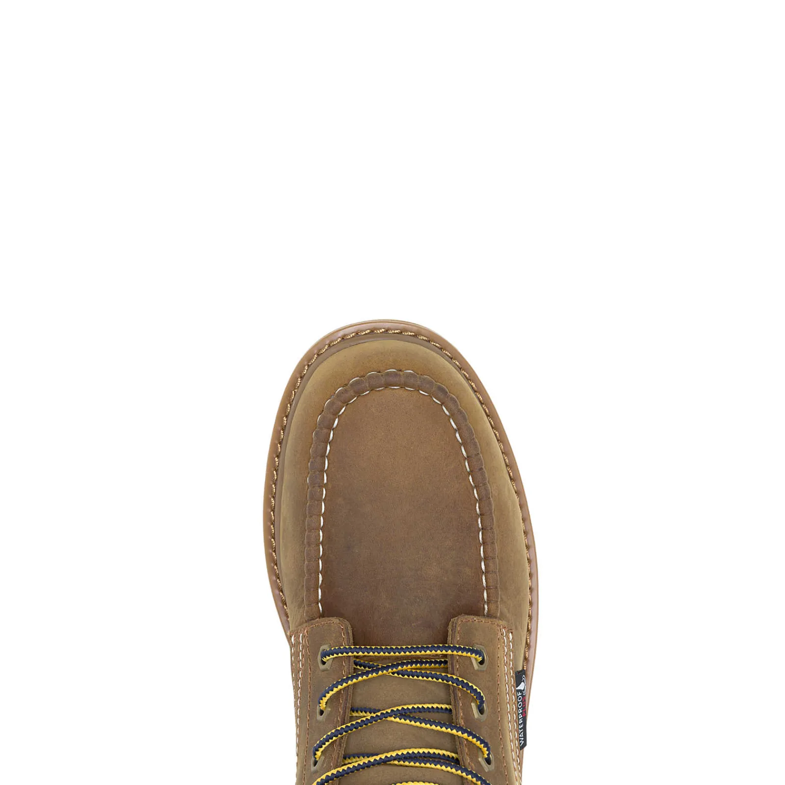 Waterproof|Soft Toe<Wolverine X Valiant University Of Michigan Floorhand Moc Toe Work Boot Tan